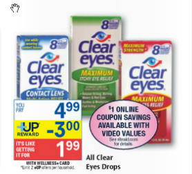 Rite Aid: FREE Clear Eyes Drops