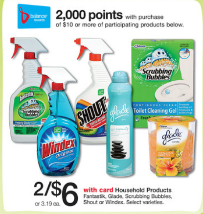 Scrubbing Bubbles Catalina and Balance Rewards Deal = 75 cents at Walgreens
