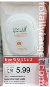 New BOGO FREE Seventh Generation Skin Care Product Coupon = $0.50 at Target