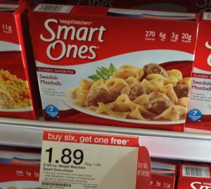 Weight Watchers Smart Ones Target Deal (As Low as $1.05 Each)