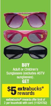 Sunglasses As Low As $1.99 at CVS