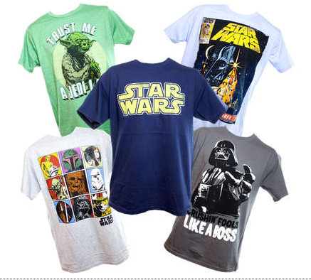 Two Star Wars Tees for $17.98 Shipped