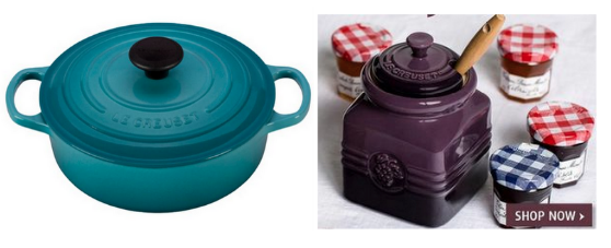 Le Creuset: Round Wide French Oven + Jam Jar Set for $150