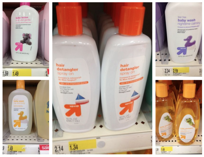 $2 off Two up & up® Baby Toiletry or Skincare items =  Get Baby Products for as low as 34 cents at Target