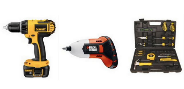 Up to $45 off Stanley, Black & Decker and DEWALT Tools on Amazon