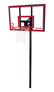 Spalding Inground 44″ Polycarbonate Basketball System for $149.99
