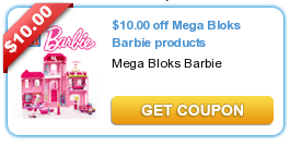 Mega Bloks Barbie Product Coupon + Target Price Match Options