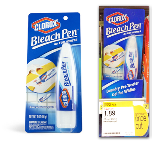 Target: Clorox Bleach Pen only $1.14