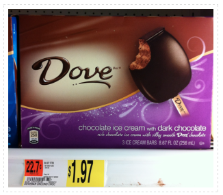 DoveBar Ice Cream Multi-Pack Printable Coupon | Pay Only 97¢ at Walmart