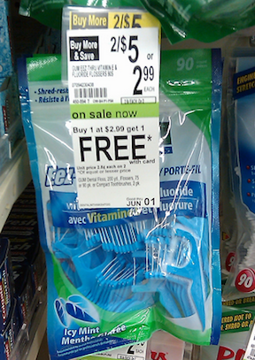 Gum Flossers for as low as 75¢ at Walgreens