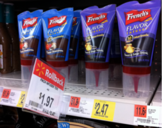 French’s Flavor Infuser Marinade Coupon = $0.97 at Walmart