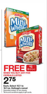 Kellogg’s Target Gift Card Deal | Makes Select Cereals Just $1.25 Per Box