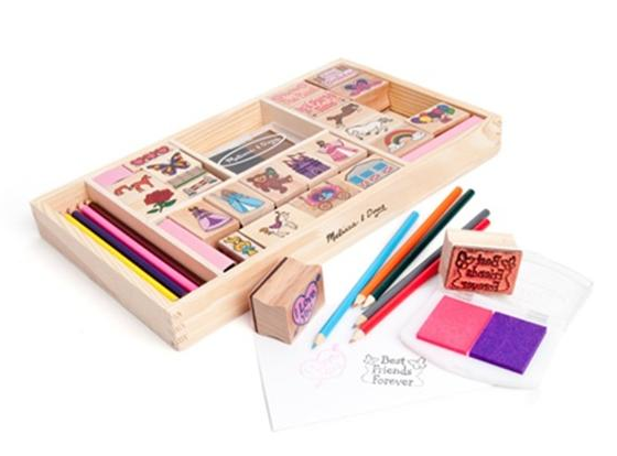 Melissa & Doug 38 Piece Deluxe Stamper Set $19.99 Shipped