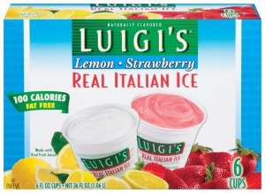 Luigi’s Italian Ice just $1 at Schnucks & Dierbergs!