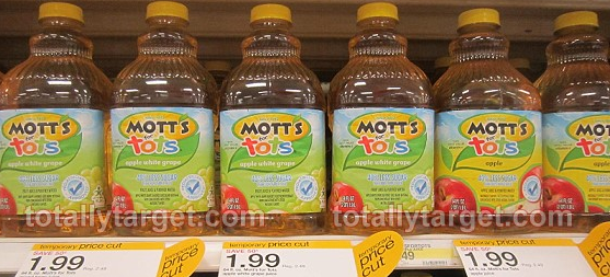 Mott’s for Tots Juice Coupon + Target and Walmart Deals (Pay as low as $0.88)