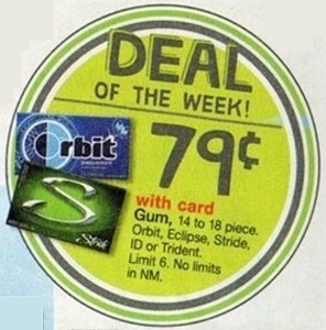 Stride Gum Deals at Walmart and Walgreens = As Low As 25¢