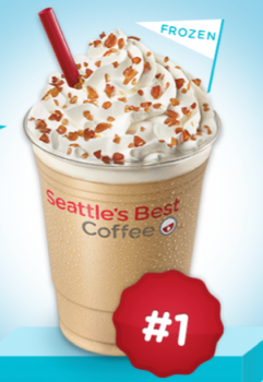 Seattle’s Best Coffee: Free Frozen Caramel Candy Latte 12 oz. at Select Stores