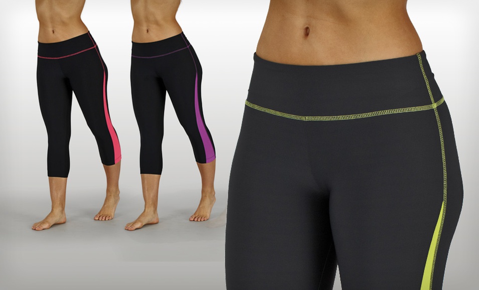 Bally Fitness Color-Block Leggings for $17.99 Shipped