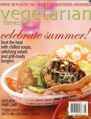 Vegetarian Times Magazine Subscription $5.49 (61¢ per issue)