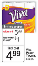 Viva Paper Towels As Low as 42¢ Per Roll at Walgreens