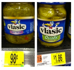 Reset? Vlasic Pickle Printable Coupon = FREE Relish and More at Walmart