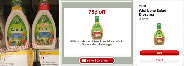 Wish-Bone Salad Dressing As Low As FREE at Target