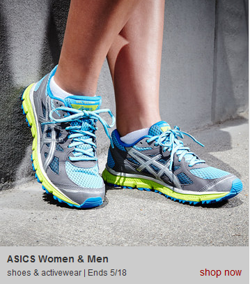 ASICS Women, Men and Kids – Up to 50% Off (Sneakers, Apparel and more)