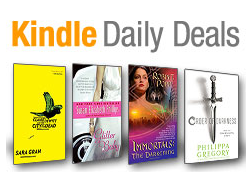 Kindle Daily Deals: 79% on top-rated books by Sara Gran, Susan Elizabeth Phillips, Robin T. Popp, and Philippa Gregory