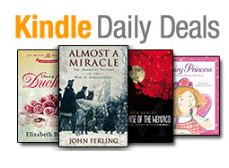Kindle Daily Deals:  up to 81% on books by John E. Ferling, Elizabeth Boyce, Richard Yancey, and Julie Edwards + Free Kindle Books