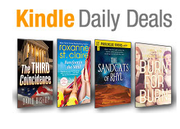 Kindle Daily Deals:  up to 75% on books by David Bishop, Roxanne St. Claire, Robert E. Vardeman, and Jenny Han + Free Kindle Books