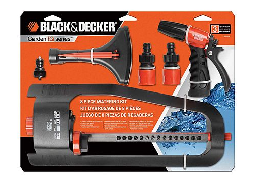 Black and Decker 8 pc. Watering Combo Pack $11.99 with in store pick up