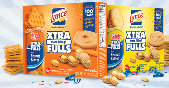 FREE Box of Lance Xtra Fulls Sandwich Crackers
