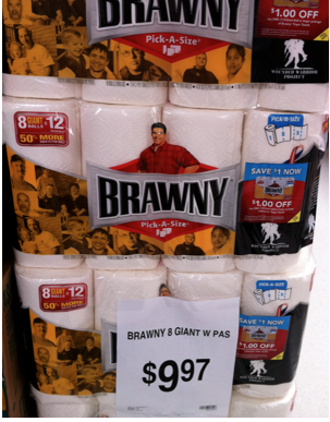Brawny Paper Towel Printable Coupon + Walmart Deal