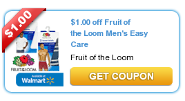 Printable Coupons: Fruit of the Loom, Purex, Breeze Litter System, M&M’s, California Pizza, Banquet, Dial and More