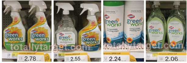 Green Works Product Printable Coupon + Target Price Cut Deals
