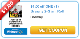 New Brawny Paper Towel Coupons + Rite Aid Deal (Pay 50 cents per roll)