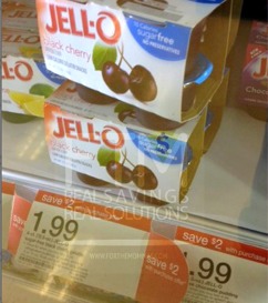 Target: $0.49 Jell-O Refrigerated Snacks