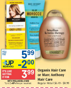 Better Than FREE Marc Anthony Hair Care Products at Rite Aid