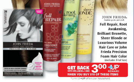 John Frieda Precision Foam Hair Color for 99¢ at Rite Aid