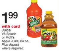 Mott’s for Tots Juice Printable Coupon = $0.99 at Walgreens