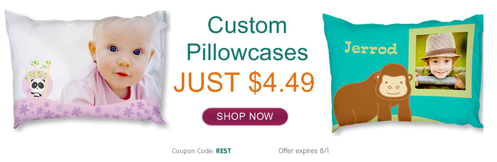 Ink Garden: Customized Pillow Case for $9.48 Shipped!
