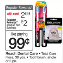 Reach Toothbrushes Moneymaker Deal at Walgreens