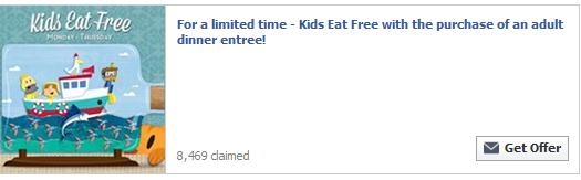 Kids Eat Free With Adult Dinner Entree Printable Coupon for Red Lobster