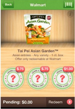 New Tai Pei Asian Garden Ibotta Offer + Walmart Deal = Possibly FREE?!