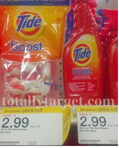 Tide Boost Target Price Cut Deals = As Low As FREE
