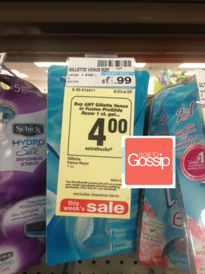 CVS: Gillette Venus Razor Moneymaker Deal