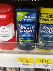 Walmart: Right Guard Sport Deodorant only 97 Cents