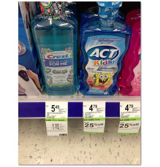 Kids Crest Pro Health Rinse Just 64¢ at Walgreens