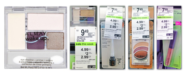 Walgreens: Almay eye Shadow only 99 Cents (regularly $9.49)