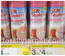 FREE Dole Fruit Smoothie Shakers at Target